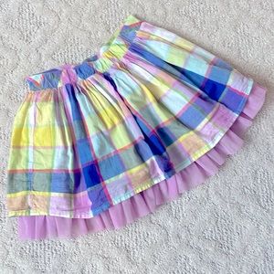 🌟 Colorful Checkered Skirt